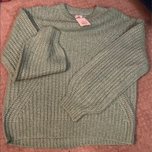 A New Day Seafoam Sweater